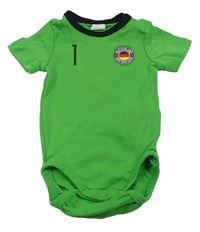 Zeleno-černé body s potiskem H&M