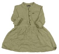 Khaki šaty Tex