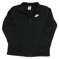 Černá propínací mikina Nike