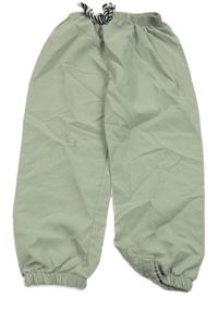 Světlekhaki lehké cuff kalhoty 