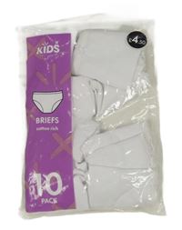 Nové - 10x bílé kalhotky 