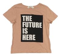 Staroružové tričko s nápisom zn. H&M