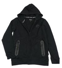 Čierna prepínaci mikina s kapucňou Cars