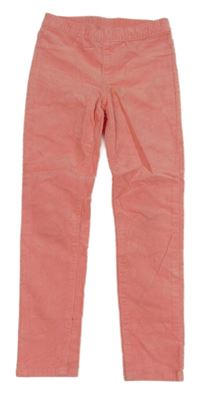 Ružové menšestrové džegíny H&M