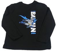 Černé triko s Batmanem PRIMARK