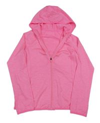 Kriklavoě ružová melírovaná prepínaci športová mikina s kapucňou zn. St. Bernard