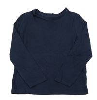 Tmavomodré triko C&A