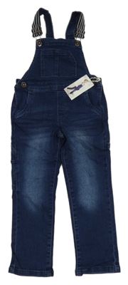 Nové - tmavomodré teplákové riflové laclové kalhoty POCOPIANO