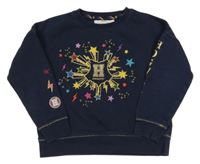 Tmavomodrá mikina s erbem - Harry Potter a hviezdičkami M&S