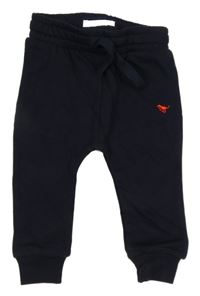 Tmavomodré turecké tepláky s dinosaurem Next