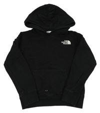 Černá funkční mikina s logem a kapsou a kapucí The North Face