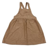 Hnedé menšestrové šaty H&M