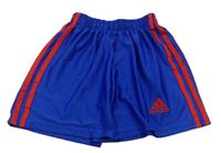 Modré sportovní kraťasy Adidas