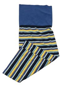 Modro-barevný pruhovaný multifunkční nákrčník Lupilu