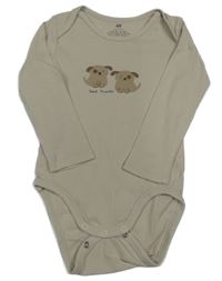 Béžové body se psy H&M