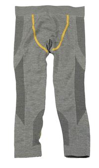 Šedé melírované spodní funkční kalhoty Lupilu