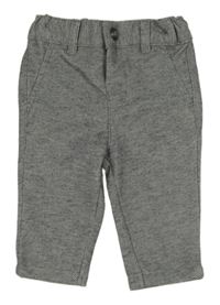 Sivé melírované teplákové chino nohavice Primark