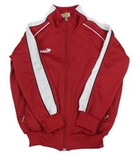 Červeno-biela športová prepínaci mikina Jako