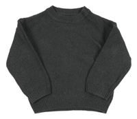 Tmavosivý vlnený sveter Zara