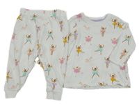 Bílé pyžamo s vílami M&S