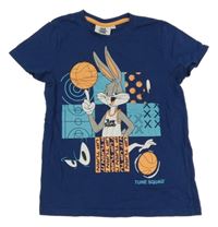 Tmavomodré tričko s Bugs Bunnym