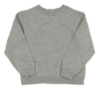Sivá melírovaná mikina H&M