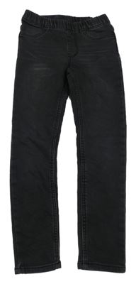 Antracitové teplákové džegíny H&M