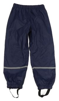 Tmavomodré nepromokavé podšité kalhoty Kiki&Koko