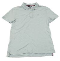 Světlemodré polo tričko s logem Tommy Hilfiger