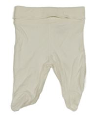 Smetanové bavlněné polodupky 