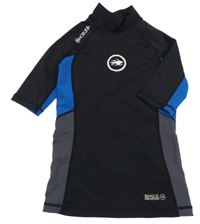 Černo-modré UV tričko 