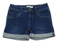 Tmavomodré riflové kraťasy Name it