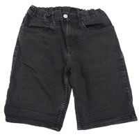 Čierne rifľové kraťasy