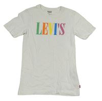 Bílé tričko s logem Levi´s