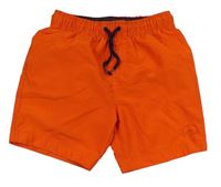 Oranžové plážové kraťasy Primark