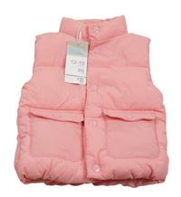 Nové - Ružová šušťáková zateplená vesta Primark