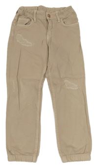 Pudrové cuff rifle s vyšúchaním H&M