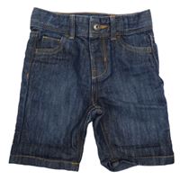 Tmavomodré riflové kraťasy Denim Co.