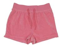 Ružové zamatové kraťasy Next