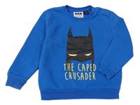 Modrá mikina s Batmanem