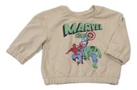 Béžová mikina so superhrdinami  Marvel