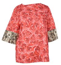 Dámská růžová květovaná halenka Lavish Alice 