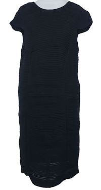 Dámské černé plisované šaty French Connection 