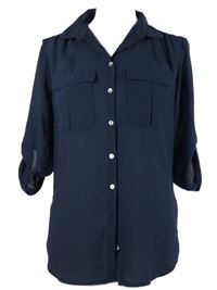 Dámská tmavomodrá halenka H&M