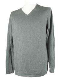 Pánský šedý lehký svetr Maddison 