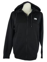 Pánská černá propínací mikina s kapucí Jack&Jones 