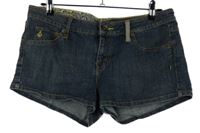 Dámské tmavomodré riflové minikraťasy Volcom