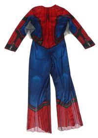 Kostým- červeno-modrý overal- Spidermanem