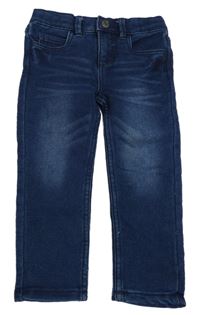 Tmavomodré teplákové rifle Lupilu