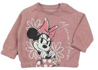 Růžová mikina s Minnie Primark